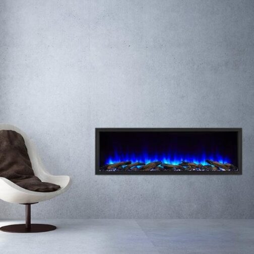 SimpliFire Scion 55 Inch Wall Mounted Electric Fireplace
