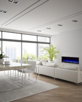 SimpliFire Scion 55 Inch Wall Mounted Electric Fireplace