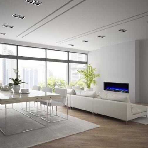 SimpliFire Scion 55 Inch Wall Mounted Electric Fireplace - Image 2