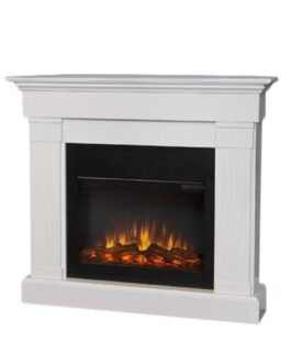 48 Inch Wide 5100 BTU / 1400W Free Standing Mantel Electric Fireplace