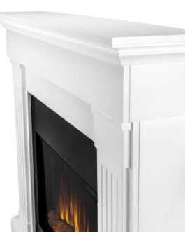 48 Inch Wide 5100 BTU / 1400W Free Standing Mantel Electric Fireplace