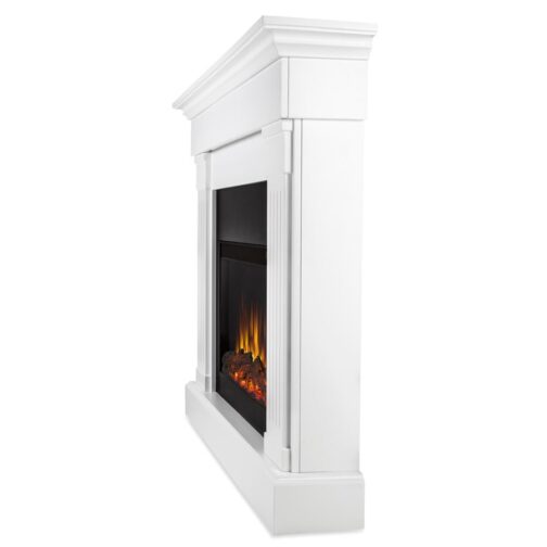 48 Inch Wide 5100 BTU / 1400W Free Standing Mantel Electric Fireplace - Image 6