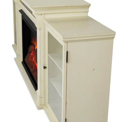 Tracey 5100 BTU / 1500W Freestanding Mantel Electric Fireplace with Remote Control - Image 5