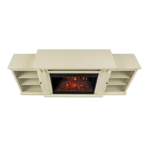 Tracey 5100 BTU / 1500W Freestanding Mantel Electric Fireplace with Remote Control - Image 2